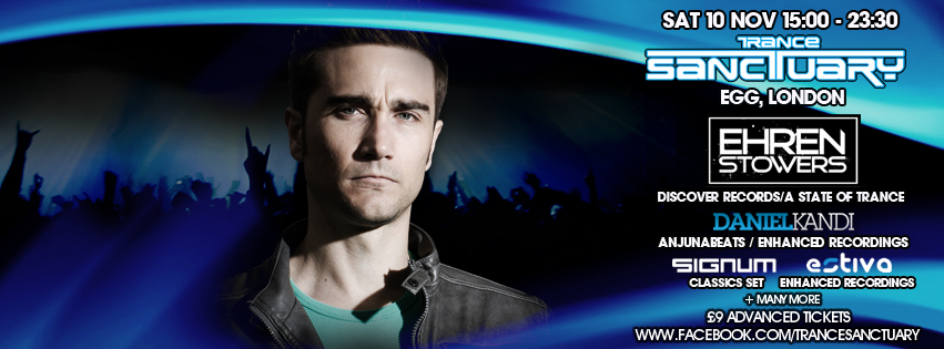 Trance Sanctuary · November 2012 flyer