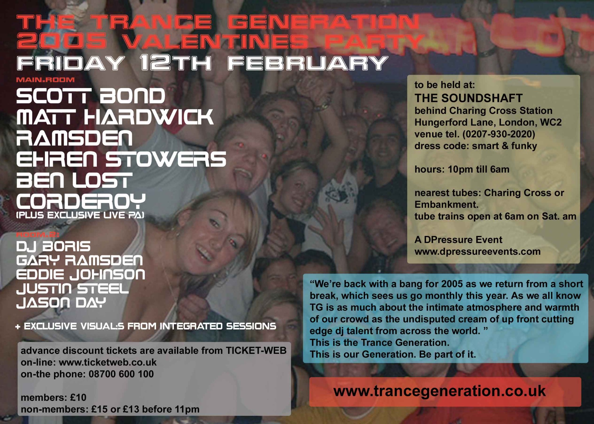 Ehren Stowers archive flyer
